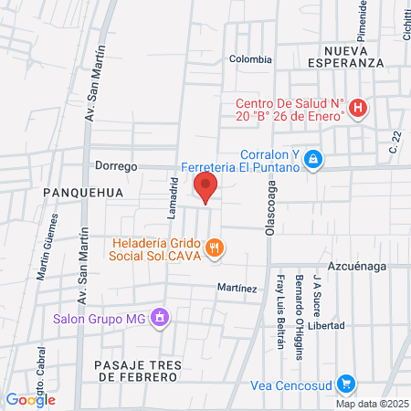 Peluquería Franco map