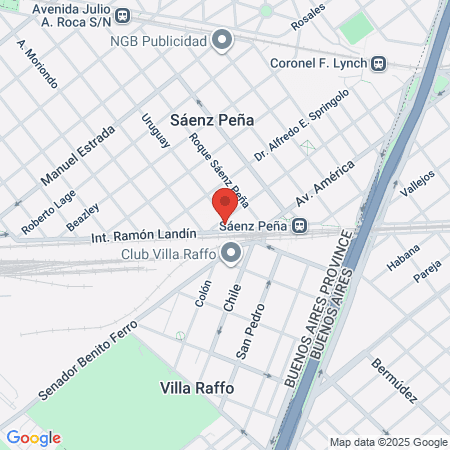 Masajes Del Viso map