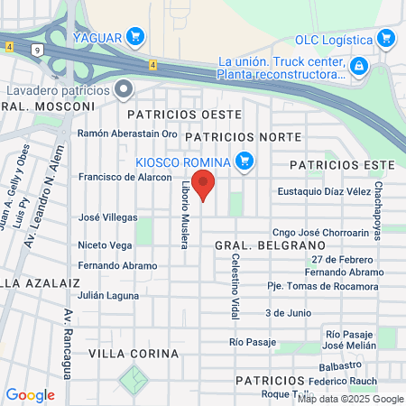 Barber Nico Vega map