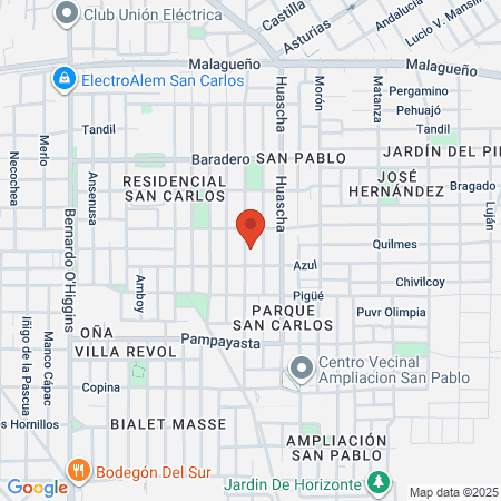 El Spot Barberia map