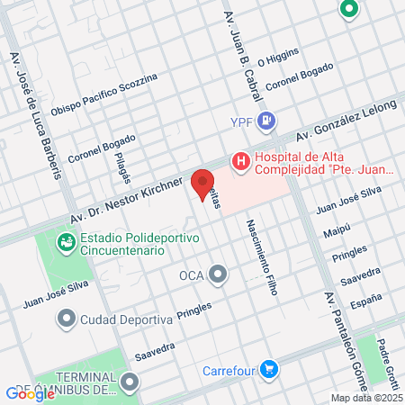 Consultorio Dr Madariaga map