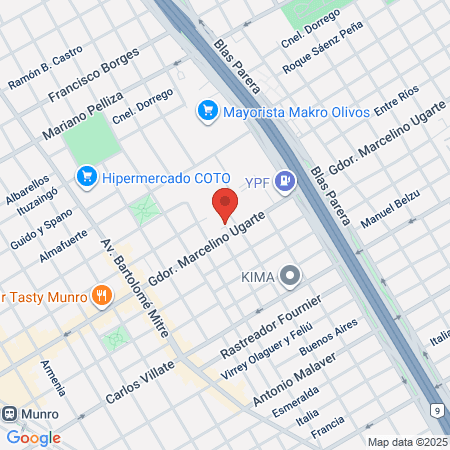 Masajes Con Alma map