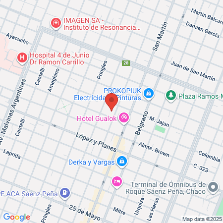 Clinica Oftalgomogica map