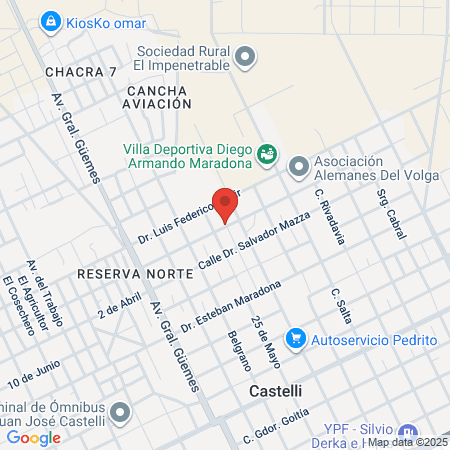 Clinica Lazaroff map