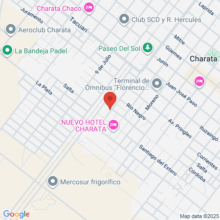 Laboratorio De Análisis Clinicos Bioq Eva Brouet Charata map