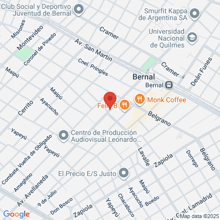 Fabricio Sparvoli map