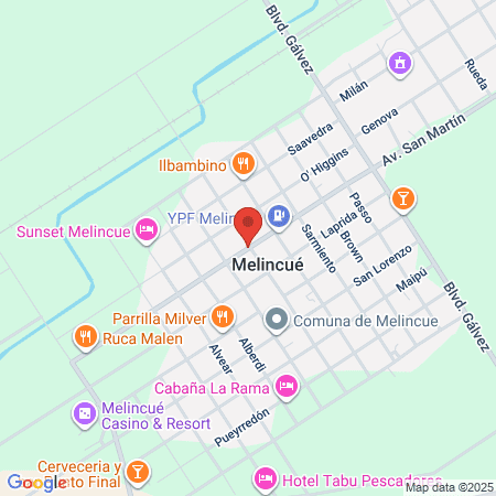 Familia Rodriguez map