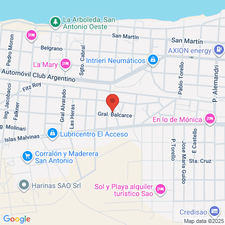 Hospital Area Choele Choel Program map