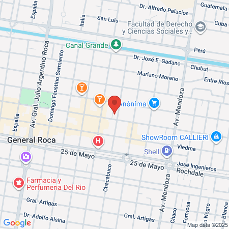 Hospital Juan 23 map