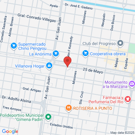 Clínica Humana Ii map