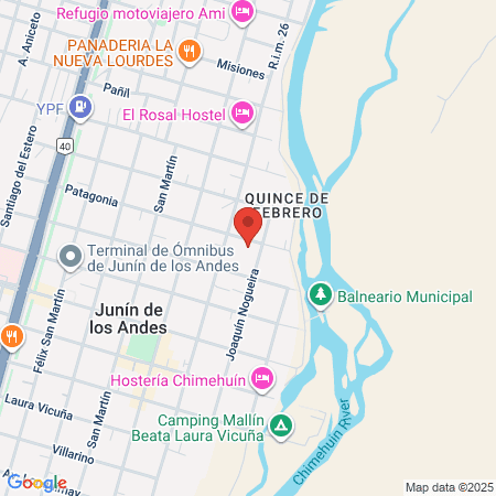 Barrio Kunelkayen map