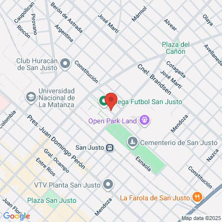 Ducks Multisport + Pilates map