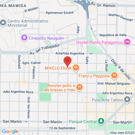 Dr Correa Daniel map