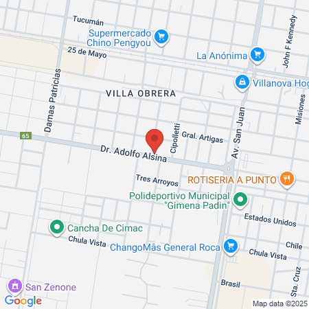 Dr Ambroggio Daniel map