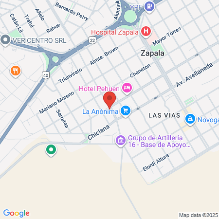 Centro Privado De Ojo map