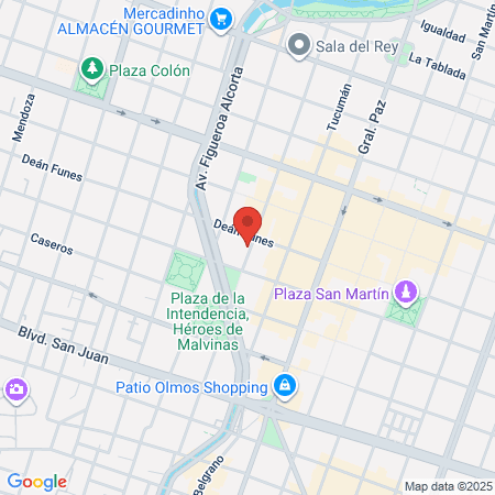 Mutualidad Argentina De Hipoacusicos map