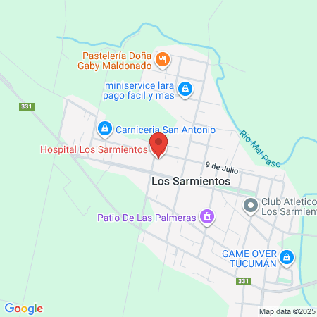 American Salud S R L map