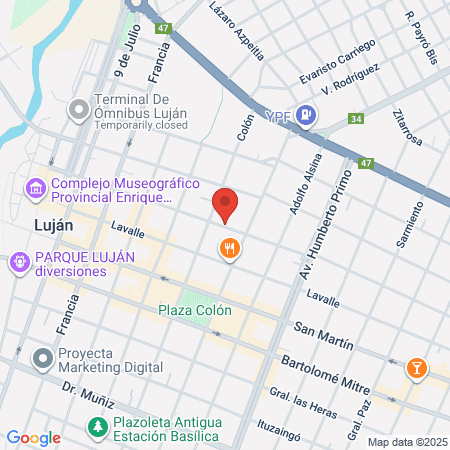 De La Vega Make Up map