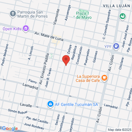 Tendance Peluqueria map