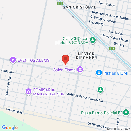 Peluquería Leonela map