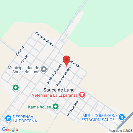 Ayelén Arce Estudio map