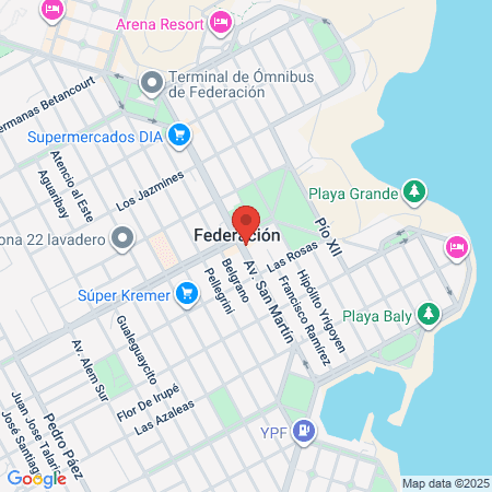 Camila Roldan Estética map