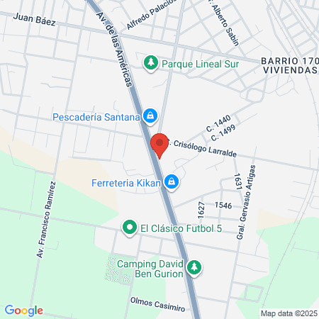 Instituto Interdiciplinario De Rehabilitación map