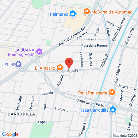 Pablo Ortega Peluqueros map