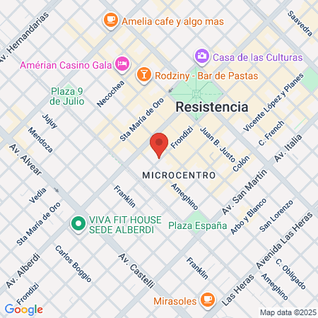 Dispensario Municipal Dr René Favaloro map