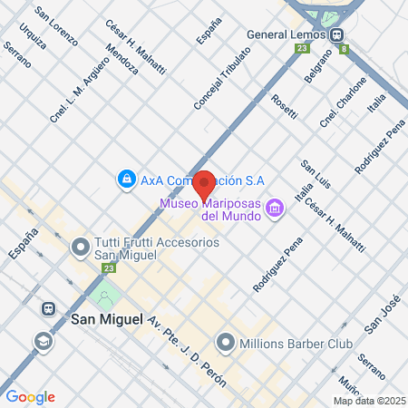 Salón Unisex Norali map