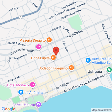 Odontología Especializada Analia Luna map