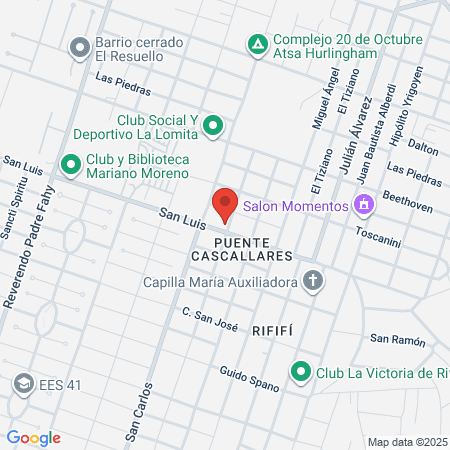 Barberia Mar Cuts map