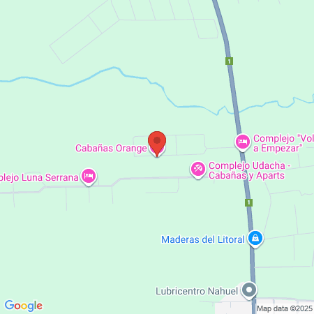 Hotel Casablanca Merlo San Luis map