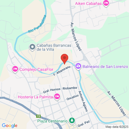 Vado Los Morteritos map