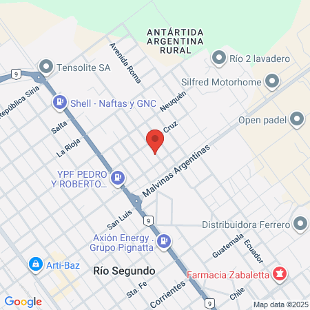 The Gringos Barber map