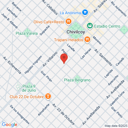 Barberia Tradicional map