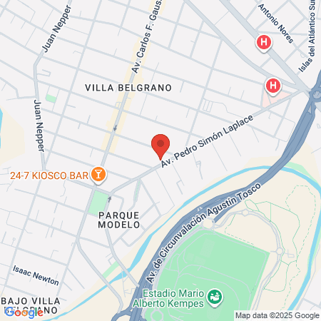 Balneario Municipal map