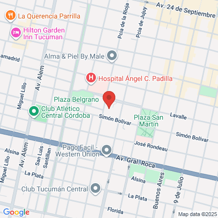 Dr Humberto Rivera map