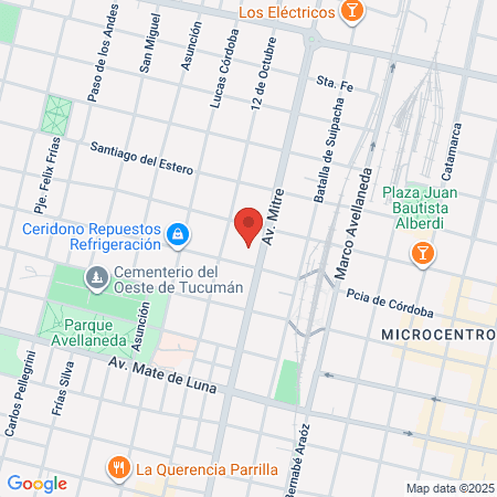 Dra Ana María Tetta Mirabal De Cera map