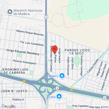 Consultorio Odontológico Od Rb map