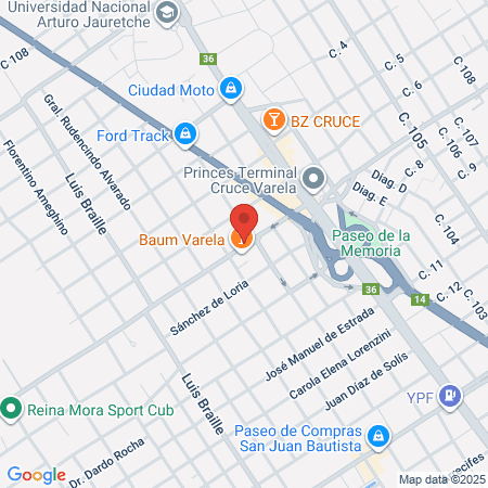 Odontología Pasquini map