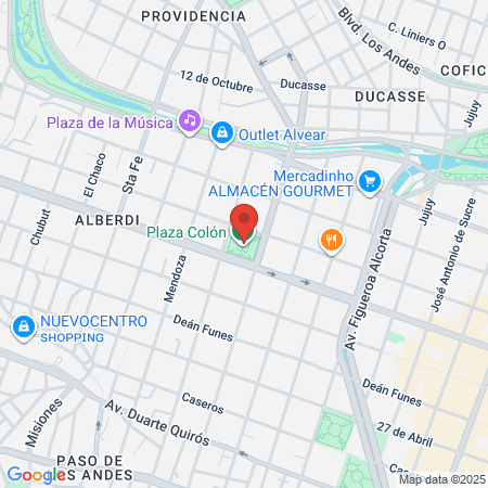 Dra Soledad Ridruejo map