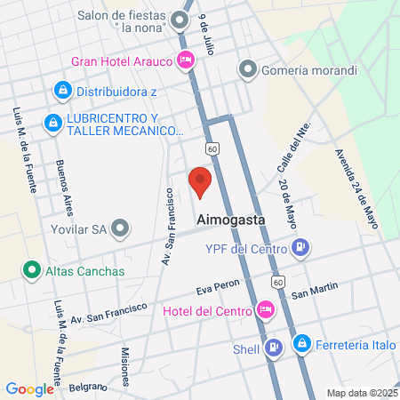 Veterinaria Punilla map