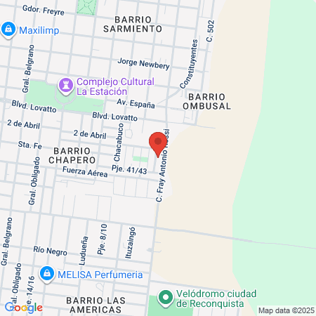 Peluquería Namasté map