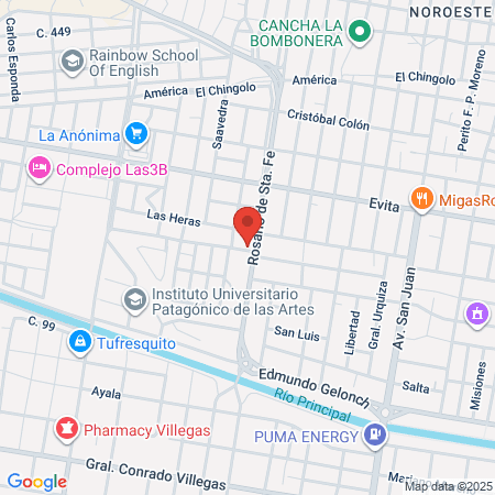 El Arca Veterinaria map