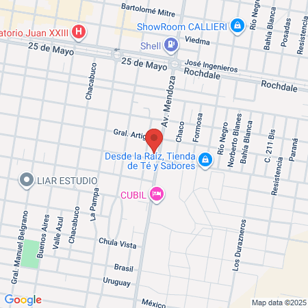 Veterinaria Cruz Violeta map