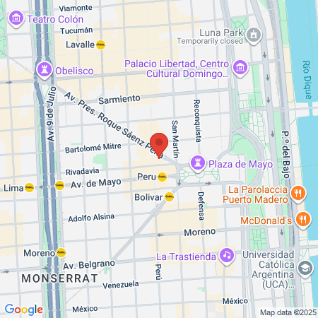 Octavio C Contardi map