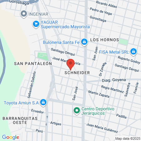 Odontologia Mercedes B Carpanzano map