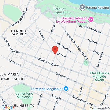 Fernanda Del Pilar map