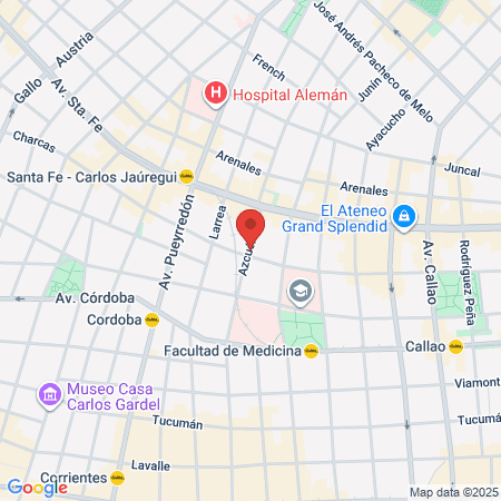 Dr Daniel De La Torre Diamante map